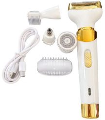 Depilator Verk 4w1 do ciała nóg twarzy trymer do bikini brwi nosa golarka USB. Depilatory Verk. Za 44.44 zł.
