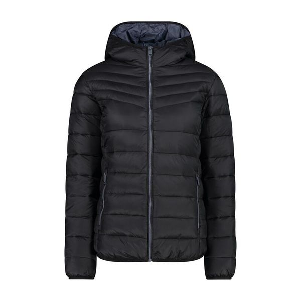 Kurtka Damska Zimowa CMP 32K3016 OCIEPLANA Czarna. Czarne kurtki sportowe damskie CMP, na zimę, bez wzorów, bez ramiączek, bez kaptura, trekkingowe. W wyprzedaży za 328.99 zł.