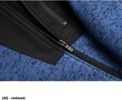 CERVA Sweter męski CERVA Stirling Stretch z suwakiem, kieszeniami bocznymi i napiersiową, odblaskowy, dziany, trykotowy - niebieski 4XL. Niebieskie swetry męskie CERVA, m, bez wzorów, bez kołnierzyka, bez ramiączek. Za 120.45 zł.