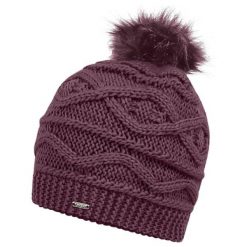 Damska czapka zimowa Remind II Bobble. Fioletowe czapki damskie Dare 2B, na zimę, bez wzorów, sportowe. W wyprzedaży za 56.75 zł.