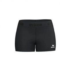 Obcisłe legginsy Erima T&F czarne. Czarne legginsy damskie Erima, bez wzorów, z materiału. Za 150.00 zł.