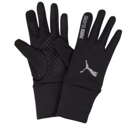 Rękawiczki Unisex Dla Dorosłych 42022 (zestaw 2 Sztuk). Czarne rękawiczki męskie Puma, bez wzorów. Za 159.99 zł.