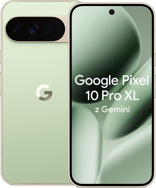 Smartfon Pixel 10 Pro XL 5G 16/256GB Zielony (GA10432-GB). Zielone smartfony Google. Za 4,593.47 zł.