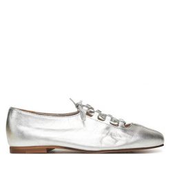 Baleriny Balagan. Szare balerinki damskie BALAGAN, bez wzorów, bez obcasa, bez zapięcia. Za 349.99 zł.