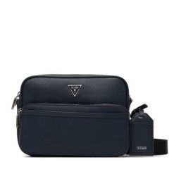 Saszetka Guess. Niebieskie saszetki i nerki męskie Guess, małe. Za 414.99 zł.