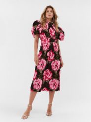 ROTATE Sukienka dzianinowa Jacquard Bell Maxi 1112452840 Kolorowy Regular Fit. Sukienki damskie ROTATE, bez wzorów, z dzianiny, bez kołnierzyka, bez ramiączek, maxi. Za 1,719.00 zł.