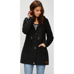 Roxy - Kurtka. Czarne kurtki damskie Roxy, s, bez wzorów, z bawełny, z kapturem. W wyprzedaży za 359.90 zł.