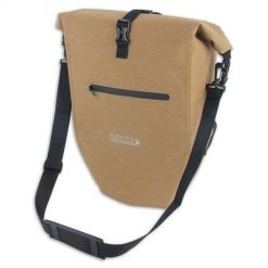 Torba rowerowa Lynx Hayes 28L TPU wodoodporna brązowa. Brązowe torby na ramię męskie Lynx, z materiału, na ramię. Za 273.85 zł.