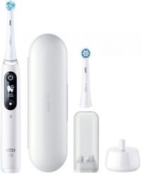 Szczoteczka magnetyczna Oral-B iO 6N biały. Białe szczoteczki elektryczne Oral-B. Za 499.00 zł.