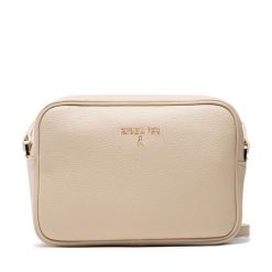 Torebka Patrizia Pepe. Brązowe listonoszki damskie Patrizia Pepe, bez wzorów, bez dodatków. Za 439.99 zł.