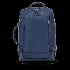Wings Kabinowy Plecak Torba 2W1 Tanager Blue. Niebieskie plecaki męskie Wings, bez wzorów, z materiału. Za 149.90 zł.