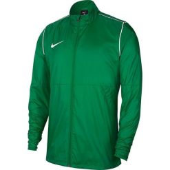 Kurtka juniorska Nike Park 20 RN W JUNIOR. Białe kurtki męskie Nike, bez wzorów, z poliesteru, sportowe, bez kaptura. Za 121.99 zł.
