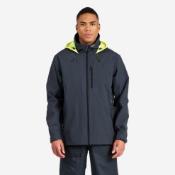 Kurtka żeglarska męska Tribord Sailing 500. Szare kurtki męskie TRIBORD, l, bez wzorów, z polaru, sportowe, bez kaptura. Za 239.99 zł.