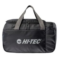 Torba sportowa Hi-Tec Porter 24. Czarne torby sportowe męskie Hi-tec, bez wzorów, z materiału, małe. Za 54.99 zł.