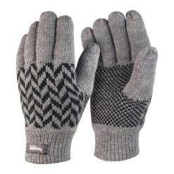 Rękawiczki Unisex Dla Dorosłych Z Wzorem Thinsulate. Niebieskie rękawiczki męskie RESULT WINTER ESSENTIALS, bez wzorów, z dzianiny. Za 58.99 zł.