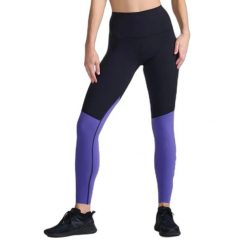 Legginsy kompresyjne wysokiej talii dla kobiet 2XU Form Splice. Czarne legginsy damskie 2XU, bez wzorów, z tkaniny. Za 558.50 zł.