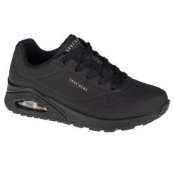 Tenisówki Skechers Model Uno -stand On Air Kolor Czarny. Czarne trampki i tenisówki damskie Skechers, bez wzorów, z materiału, bez zapięcia. Za 376.00 zł.
