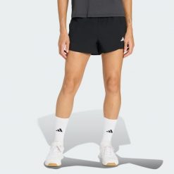 Szorty do ćwiczeń Essentials 2in1. Białe szorty damskie Adidas, bez wzorów. Za 179.00 zł.