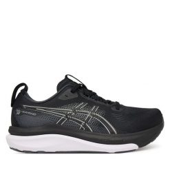 Buty do biegania Asics. Czarne obuwie sportowe damskie Asics, bez wzorów, bez zapięcia, do biegania, asics gel kayano. Za 849.99 zł.