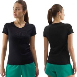 4f KOSZULKA DAMSKA BAWEŁNIANA T-SHIRT SPORTOWY 4F F1163. Koszulki sportowe damskie 4F, bez wzorów, z bawełny, bez ramiączek. Za 24.50 zł.