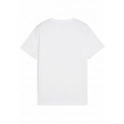 Młodzieżowa koszulka Essentials Nature 2.0 PUMA White. Biała bluzki damskie Puma, m, bez wzorów, młodzieżowe, bez kołnierzyka, bez ramiączek. Za 165.00 zł.