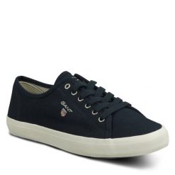 Tenisówki Gant. Niebieskie trampki i tenisówki damskie GANT, bez wzorów, bez zapięcia. Za 185.99 zł.