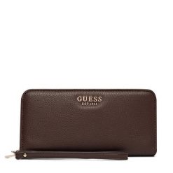 Portfel Guess. Brązowe portfele damskie Guess. Za 294.99 zł.