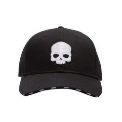 Czapka sportowa z daszkiem Hydrogen Skull Cap. Czarne czapki damskie HYDROGEN, na jesień, bez wzorów, sportowe. Za 169.99 zł.