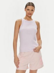 Gap Top 540641-12 Fioletowy Regular Fit. Fioletowe topy damskie GAP, xxs, bez wzorów, z bawełny, bez kołnierzyka, bez ramiączek. Za 119.99 zł.
