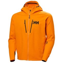 Kurtka wodoodporna z kapturem Helly Hansen Odin Pro Shield. Brązowe kurtki męskie Helly Hansen, m, bez wzorów, z kapturem. Za 881.00 zł.