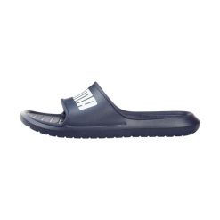 Klapki basenowe dla dorosłych Puma Divecat v2. Czarne klapki damskie Puma, bez wzorów, z materiału, sportowe, bez obcasa, bez zapięcia. Za 83.00 zł.
