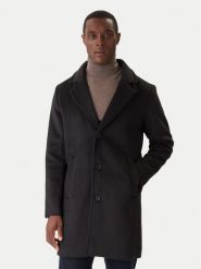 Jack&Jones Płaszcz przejściowy Blastanford 12286263 Czarny Regular Fit. Czarne płaszcze męskie Jack & Jones, m, bez wzorów, z syntetyku, bez kołnierzyka, bez kaptura. Za 589.99 zł.