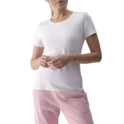 Koszulka Damska 4F. Białe koszulki sportowe damskie 4F, bez wzorów, bez ramiączek. Za 66.99 zł.