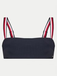 Tommy Hilfiger Góra od bikini UW0UW05291 Granatowy. Niebieskie bikini Tommy Hilfiger, bez wzorów, z syntetyku. Za 129.99 zł.