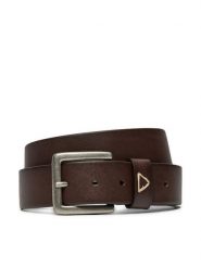 Guess Pasek Męski BMOALE P4440 Brązowy. Brązowe paski męskie Guess, ze skóry. Za 189.99 zł.