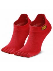 Vibram Fivefingers Skarpety krótkie Athletic No Show S18N04 Czerwony. Czerwone skarpety męskie Vibram Fivefingers, bez wzorów, z materiału. Za 79.99 zł.