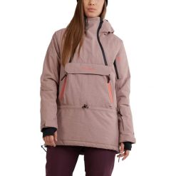 Kurtka narciarska damska Hooper Anorak. Białe kurtki sportowe damskie FUNDANGO, na zimę, s, bez wzorów, bez ramiączek, bez kaptura, narciarskie. Za 669.90 zł.