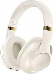 Słuchawki nauszne Acefast H4 ANC bezprzewodowe Bluetooth 5.3 IPX4 - beżowe. Brązowe słuchawki bezprzewodowe Acefast. Za 202.22 zł.