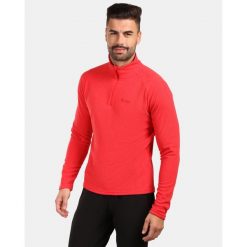 Męska polarowa warstwa środkowa Kilpi ALMERI-M. Czerwone bluzy sportowe męskie Kilpi, na zimę, m, bez wzorów, z polaru, bez kaptura, narciarskie. Za 215.49 zł.