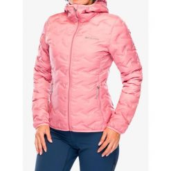 Kurtka puchowa damska Columbia Delta Ridge II Down Hooded Jacket. Czerwone kurtki sportowe damskie Columbia, bez wzorów, z puchu, bez ramiączek, bez kaptura, trekkingowe. Za 503.99 zł.