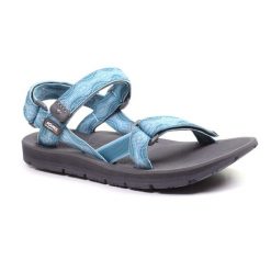 Sandały trekkingowe damskie Source Classic Pro Women's Sandals na rzepy. Niebieskie sandały damskie SOURCE, bez wzorów, bez obcasa, bez zapięcia. Za 354.99 zł.