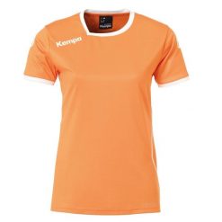 Damska koszulka Kempa Curve. Białe koszulki sportowe damskie Kempa, xl, bez wzorów, z materiału, bez ramiączek, do piłki ręcznej. Za 117.50 zł.