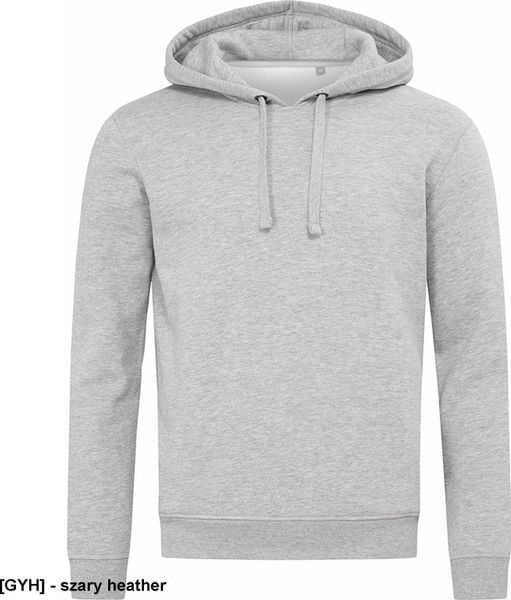 Stedman SST5630 - Bluza z kapturem SST5630 unisex. - szary heather S. Brązowe bluzy sportowe męskie Stedman, m, bez wzorów, z kapturem. Za 220.47 zł.