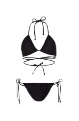 Strój kąpielowy dwuczęściowy damski O'Neill Kat Becca Wow Bikini. Czarne stroje kąpielowe damskie O'Neill, l, bez wzorów, z elastanu. Za 149.99 zł.