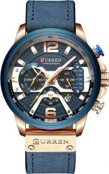 Zegarek Curren ZEGAREK MĘSKI CURREN (zc027e) - CHRONOGRAF + BOX. Zegarki męskie Curren, bez wzorów. Za 131.81 zł.