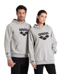 Bluza Arena Arena Hooded Sweat Graphic z kapturem. Niebieskie bluzy damskie ARENA, l, bez wzorów, z bawełny, bez ramiączek, z kapturem. Za 264.59 zł.