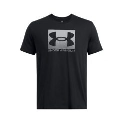 Koszulka sportowa męska Under Armour 1386793001. Czarne koszulki sportowe męskie Under Armour, l, bez wzorów, bez ramiączek. Za 109.00 zł.