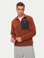Helly Hansen Polar Daybreaker 49454 Brązowy Regular Fit. Brązowe bluzy sportowe męskie Helly Hansen, l, bez wzorów, z polaru, bez kaptura. W wyprzedaży za 229.99 zł.