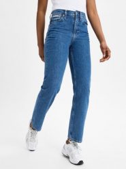Calvin Klein Jeans Dżinsy proste Kobiety Bawełna niebieski, 28-32. Niebieskie jeansy damskie Calvin Klein Jeans, bez wzorów, z bawełny. Za 329.95 zł.