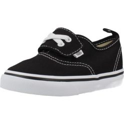 Buty VANS AUTHENTIC ELASTIC V Czarny. Czarne buty zimowe męskie Vans, bez wzorów, z tkaniny, bez obcasa, bez zapięcia. Za 196.99 zł.
